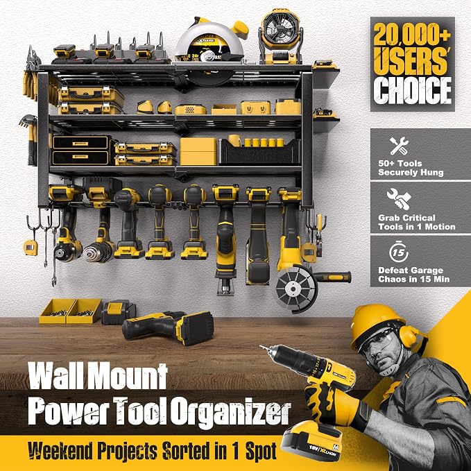 Spampur 420LB Capacity Power Tool Organizer - Image 2