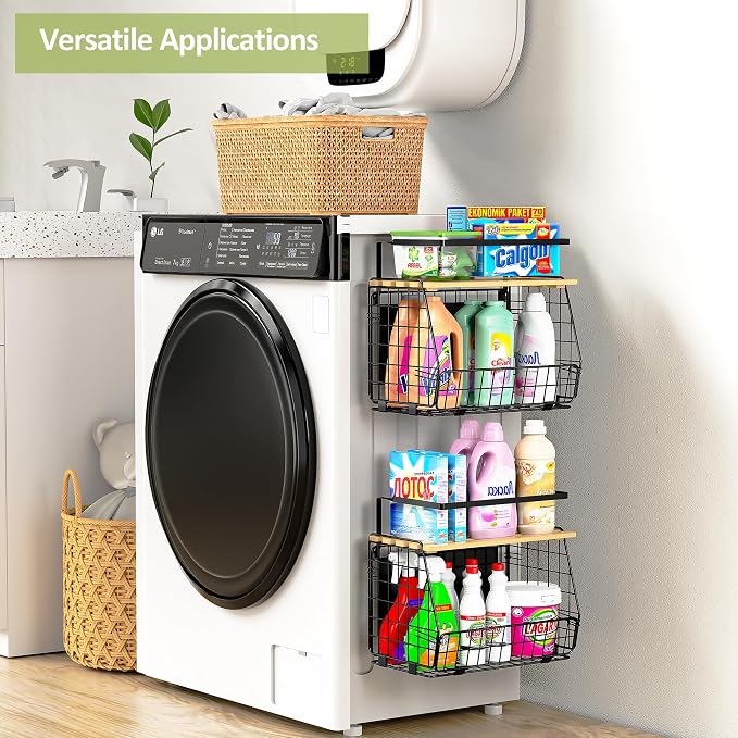 Magnetic Shelf for Fridge: Fruit Potato and Onion Storage Bin - Image 7