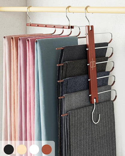 MORALVE Pants Hangers Space Saving by MORALVE