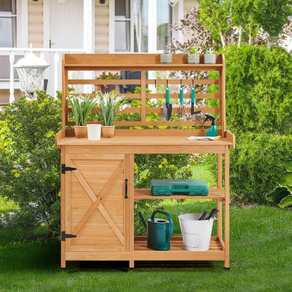 Yaheetech Outdoor Potting Bench - Image 4