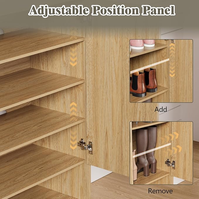 Shoe Cabinet Storage for Entryway - Image 4