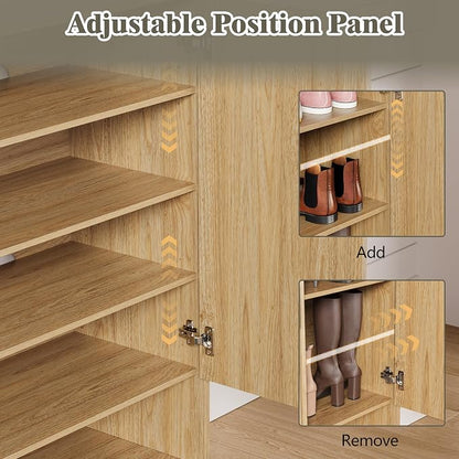 Shoe Cabinet Storage for Entryway - Image 4