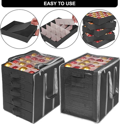 Christmas Ornament Storage Boxes - Image 3