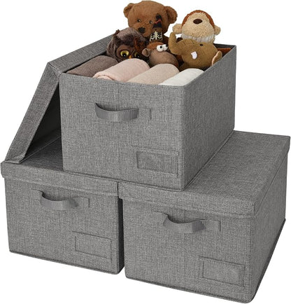 GRANNY SAYS Storage Bins with Lids, Linen Closet Organizers and Storage Baskets by GRANNYSAYS