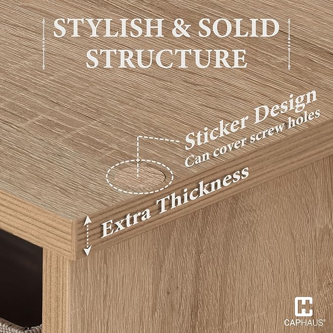 CAPHAUS Sturdy Room 11-Inch Cube Storage Organizer Shelf, - Image 5