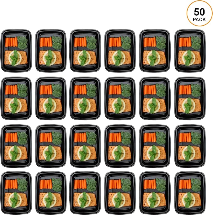 Freshware Meal Prep Containers 1 Compartment Food Storage Containers - Image 2