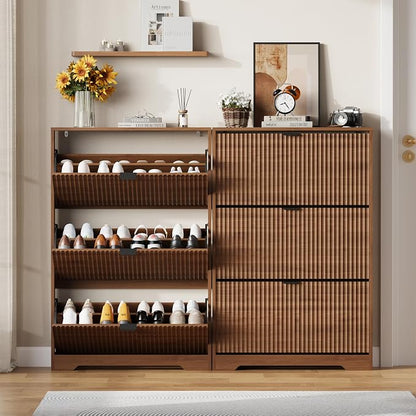 Shoe Cabinet Storage for Entryway - Image 3