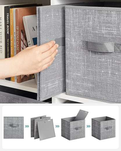 SONGMICS Storage Cubes, 11-Inch Non-Woven Fabric Bins - Image 7