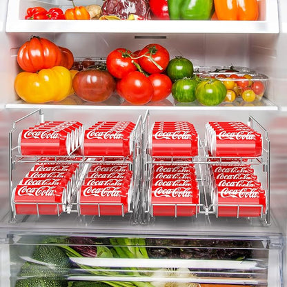 Simple Houseware Dual Row Front Loading Can Dispenser - Image 4