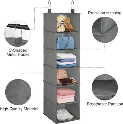 Libeder 6-Shelf Hanging Organizer - Image 4