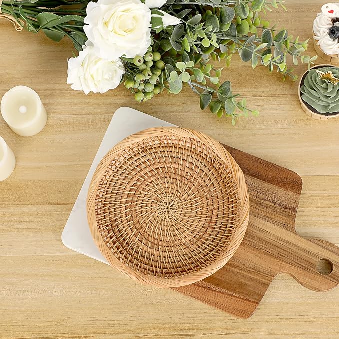 Hipiwe Small Woven Wicker Basket - Image 4