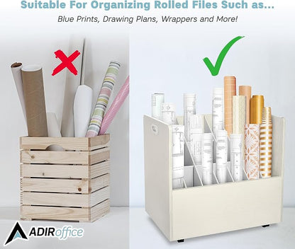 AdirOffice Adir Blue Print Storage Organizer - Image 7