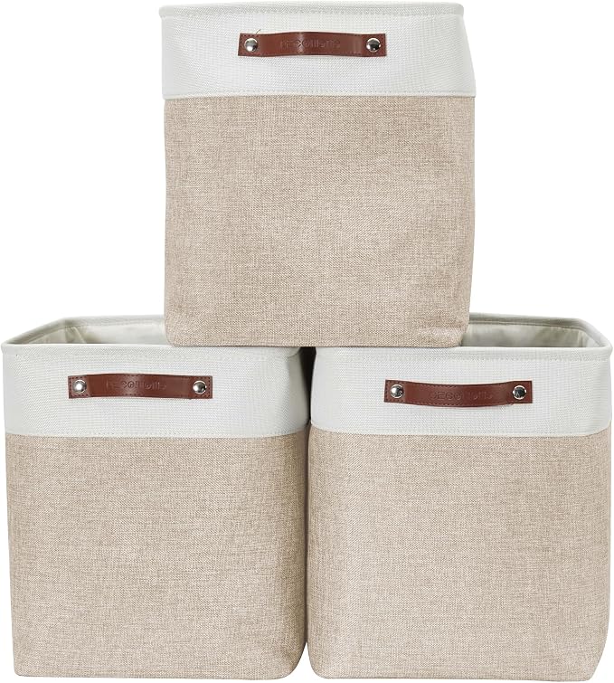 DECOMOMO Extra Large Storage Baskets, 54.5L Fabric Storage Bins by DECOMOMO
