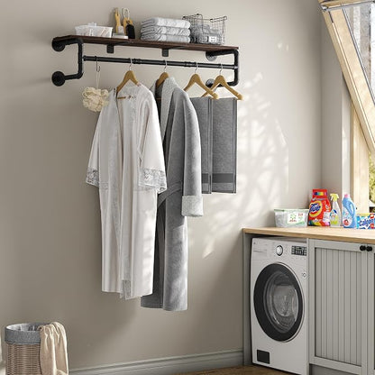 Industrial Pipe Clothes Rack - Image 3