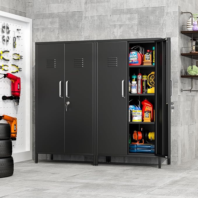 pozdeg 47.24" Metal Storage Locker - Image 8
