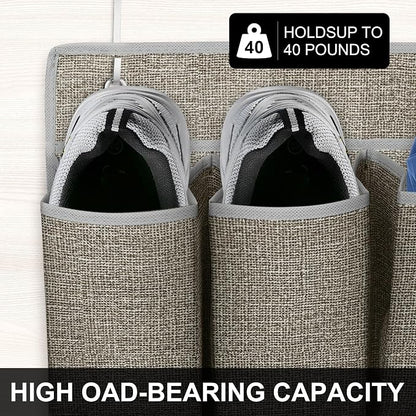 Libeder RV Shoe Organizer, Bedside Hanging Storage Pocket, 2 Pack, Dorm Bed - Image 6