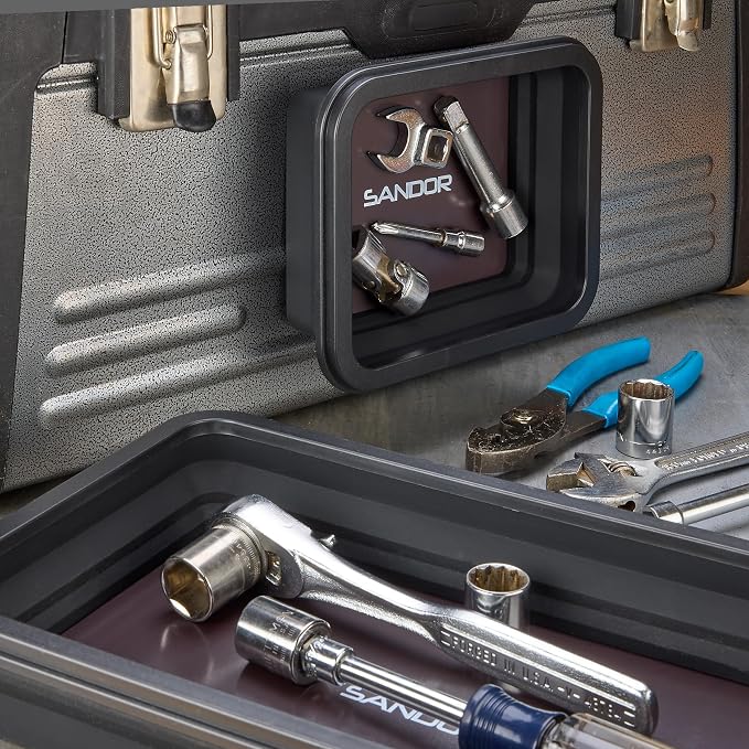 Collapsible Magnetic Parts Tray Set - Image 6