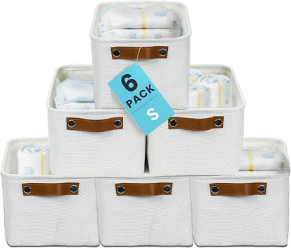 OrganiHaus Small Fabric Storage Baskets by OrganiHaus