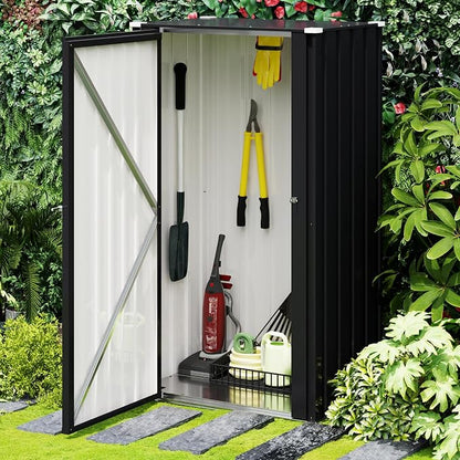 Devoko 22 Cuft Vertical Storage Shed Without Adjustable Shelves by DEVOKO