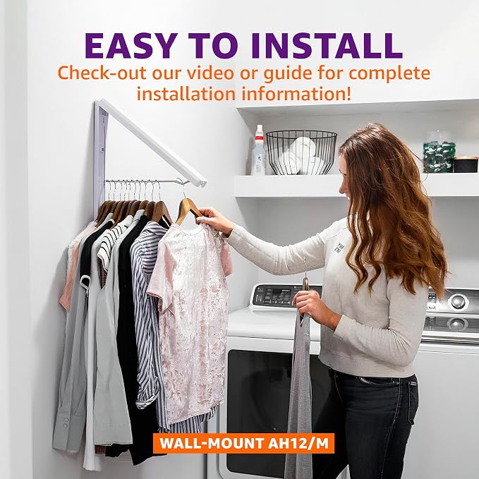 InstaHanger - The Original Collapsible Clothes Storage and Drying Rack​ - Image 6