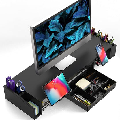 Simple Houseware Desk Dual Monitor Stand Riser - Image 2
