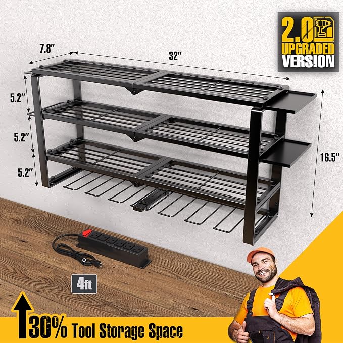 Spampur 420LB Capacity Power Tool Organizer - Image 6