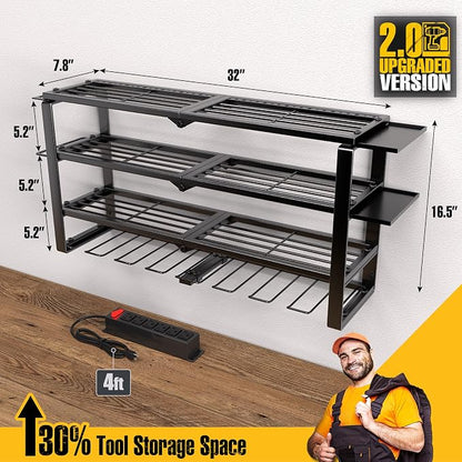 Spampur 420LB Capacity Power Tool Organizer - Image 6