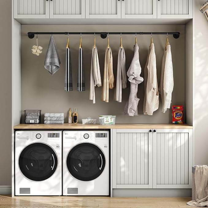 Industrial Pipe Clothes Rack - Image 3