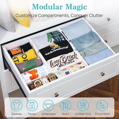 Vtopmart 16 Pack Drawer Dividers - Image 3