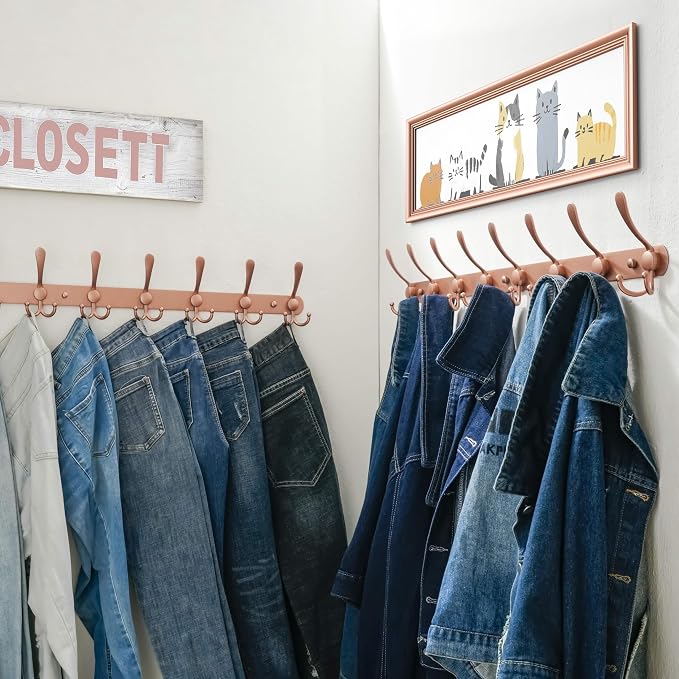 Dseap Coat Rack Wall Mount - Image 6