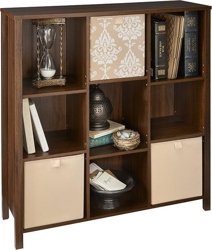 ClosetMaid 16057 Premium Adjustable 9-Cube Organizer, Dark Chestnut - Image 5