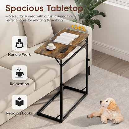 Vagusicc C Shaped End Table - Image 6