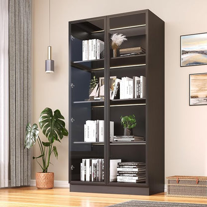 63'' Tall Glass Display Cabinet - Image 9
