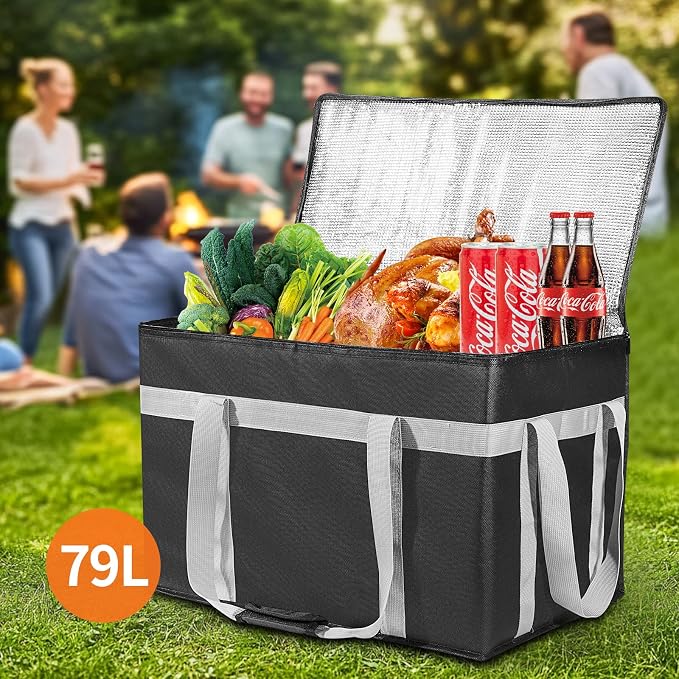 XXXL 2 Pack Insulated Food Delivery Bag - Image 5