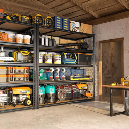 48" W Garage Shelving Heavy Duty 3200LBS Garage Storage Shelving, 5 Tier - Image 2