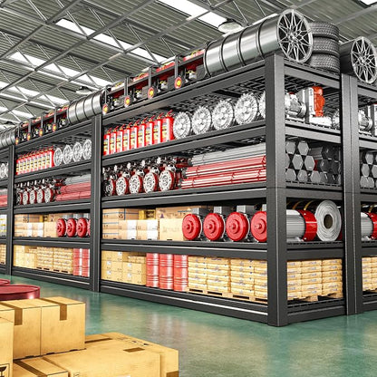60.1" W Garage Shelving 3125LBS Metal Shelving Extra Wide Storage Shelves - Image 5