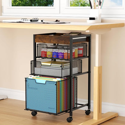 SWTYMIKI Rolling File Cart - Image 2