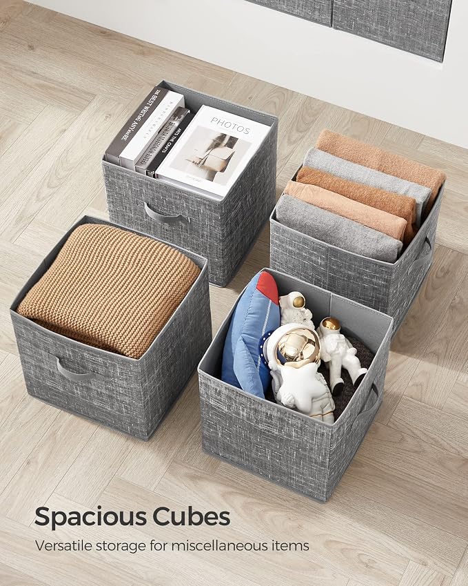 SONGMICS Storage Cubes, 13-Inch Non-Woven Fabric Bins - Image 7