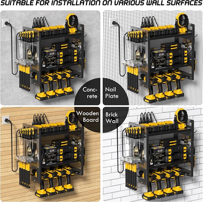 TOPRINCE Power Tool Organizer Wall Mount - Image 6