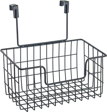 JUNCHU CHERRY Wire Hanging Storage Basket 2 Packs, Wall Mounted Kitchen - Image 8