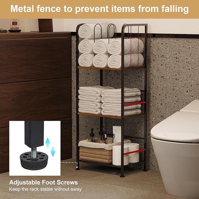 3-Tier Freestanding Towel Racks - Image 5