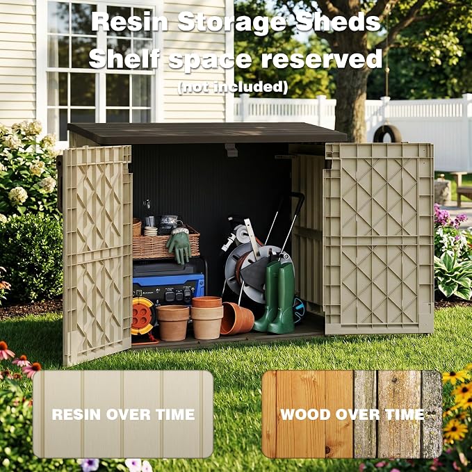 LHBcraft Waterproof Outdoor Storage Box 36 Cu Ft - Image 3
