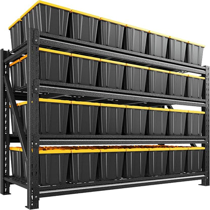 REIBII 5088LBS Heavy Duty Garage Shelving, 68.3'' W Metal Storage Shelves - Image 9