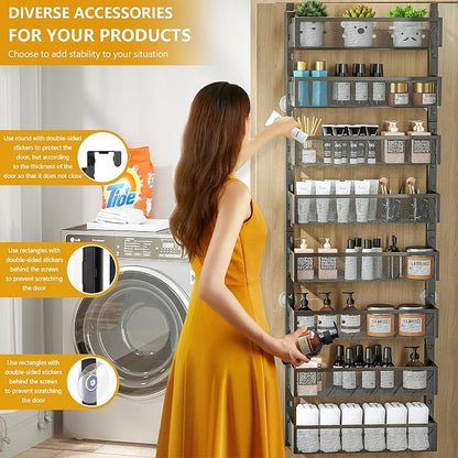 8-Tier Over The Door Pantry Organizer - Image 4