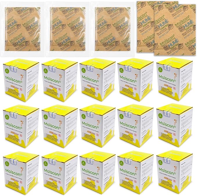 225 Pack 62% RH 8 Gram Two-Way Humidity Control Packs by Wisesorb