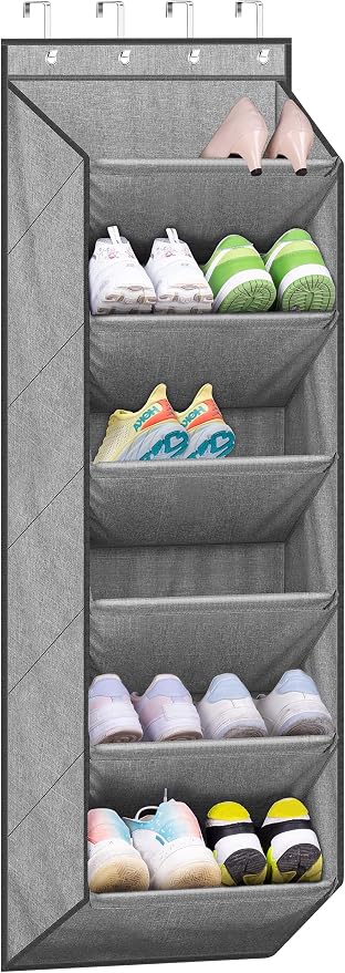SLEEPING LAMB Over The Door Shoe Organizer by SLEEPINGLAMB