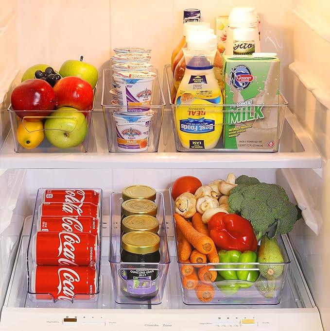 SimpleHouseware Refrigerator Storage Organizer Bins - Image 4