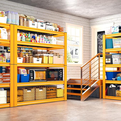 REIBII Garage Shelving Load 3000LBS, 5-Tier Storage Shelves, Adjustable Heavy - Image 7