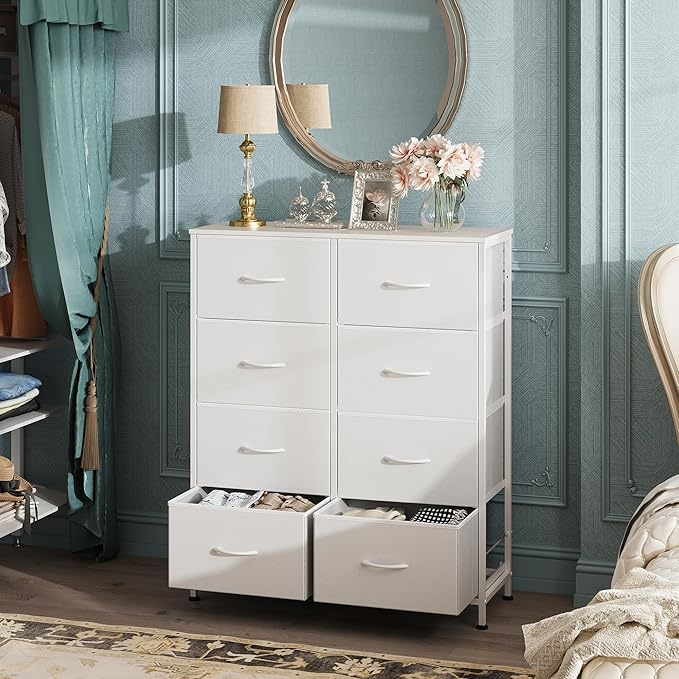 WLIVE Fabric Dresser for Bedroom, Tall Dresser - Image 4