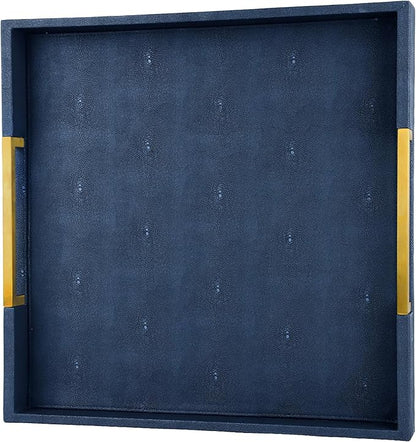 HofferRuffer Faux Leather Serving Tray by HofferRuffer